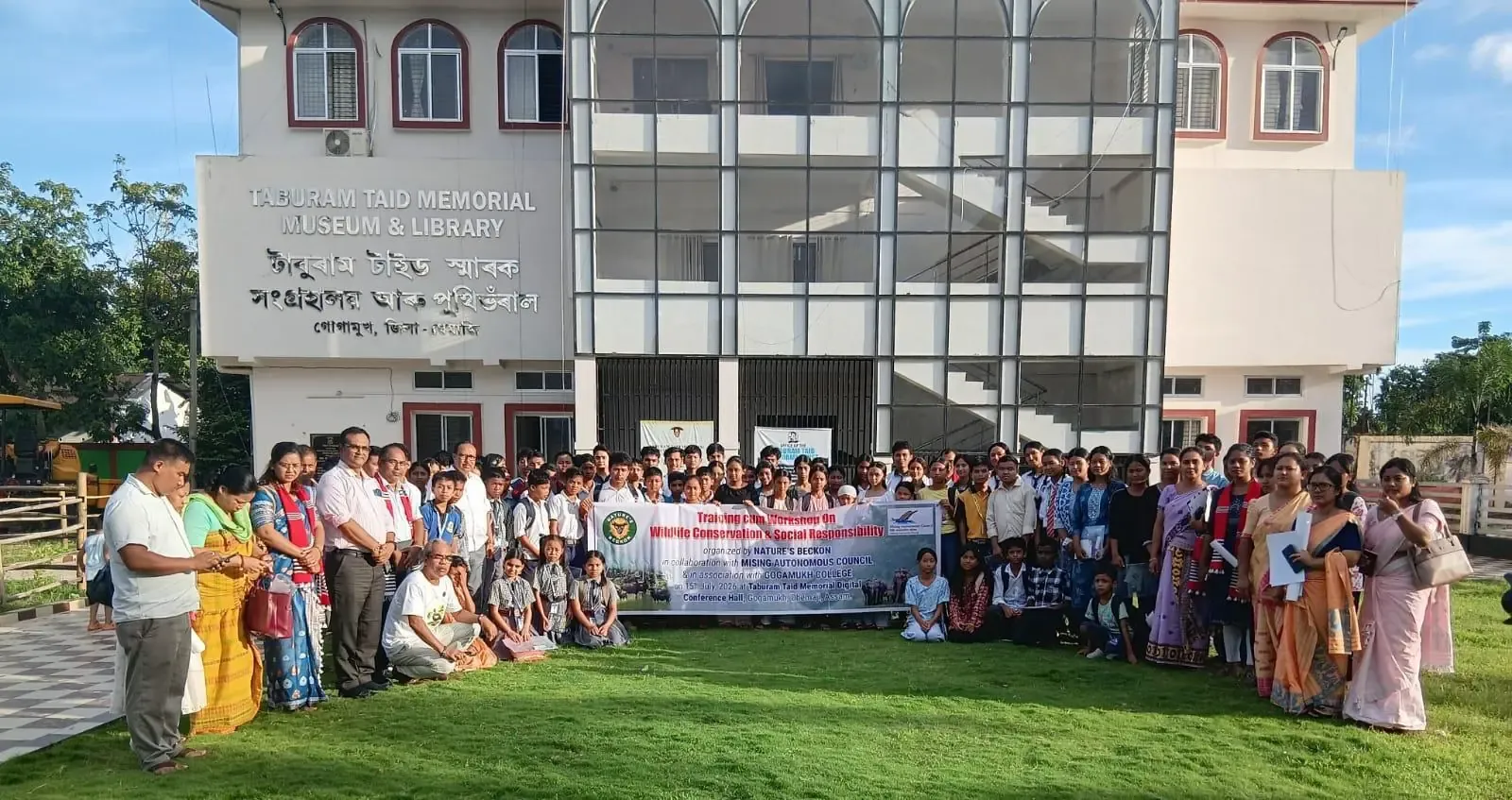 Workshop at the Memorial Library & Museum, Gogamukh - 15 July 2026 — featured photograph